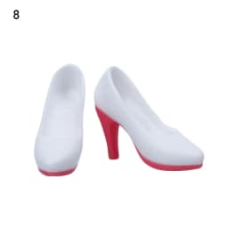 1 Pair 30cm Doll High-heel Shoe Fashion Female Doll Boots Plastic Doll Colorful High Heels Shoes 1/6 Dolls Accessories