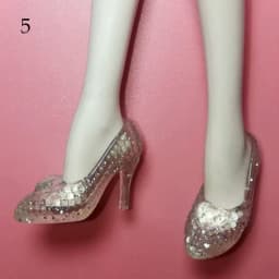 1 Pair 30cm Doll High-heel Shoe Fashion Female Doll Boots Plastic Doll Colorful High Heels Shoes 1/6 Dolls Accessories