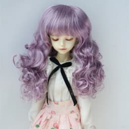 JD311 1/6 1/4 1/3 Synthetic mohair BJD wig 6-7inch 7-8inch 8-9inch Long European wave Doll hair YOSD MSD SD DOD Accessories