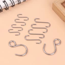5PCS/SET 1/3 1/4 1/6 1/8 S Hook For Mini Doll Hands, Feet, Head Connection Hooks Doll Accessories