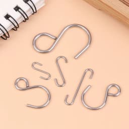 5PCS/SET 1/3 1/4 1/6 1/8 S Hook For Mini Doll Hands, Feet, Head Connection Hooks Doll Accessories