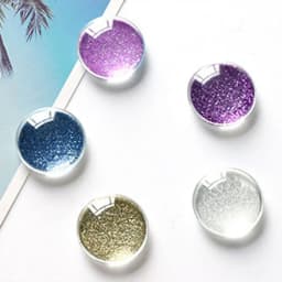 20pcs/10pairs New 6mm-20mm Eyes Crafts Eyes Crystal Plastic Glitter Crystal Eyes Puppet Crystal Eyes DIY Doll Accessories