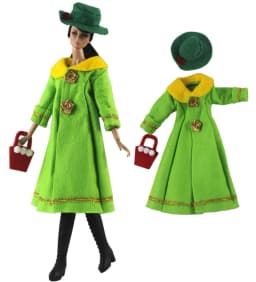 1 Set BABI Doll Clothes 1:6 Scale Dress Outfit for 11.5 inch 30cm Doll Many Style for Choice Gifts for Girls #2
