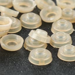 100Pcs/bag 5-22mm Round Gaskets Washers for Plastic Safety Eyes Nose Back for Bear Doll Animal Toys DIY Craft Child Kids