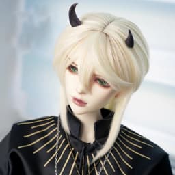 New Style 1/3 1/4 1/6 1/8 High Temperature Short Cool Wire BJD Hair Fiber Wig