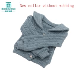 Doll Clothes Fashion Halter Slit Knit Skirt Sweater Coat Fit 43-60cm 1/4 /3 BJD DD SD13 Doll Accessories Girl Gift