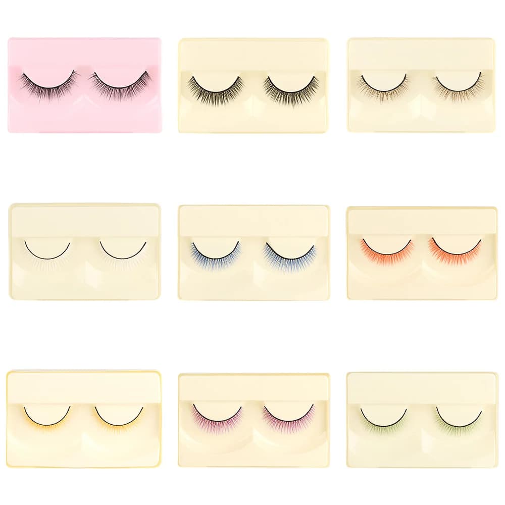 1Pair Doll Eyelashes Simulation False Lash Doll Lash For Suitable 1/3 1/4 Scale Doll Eyes Accessories DIY Toys Figurine Decor
