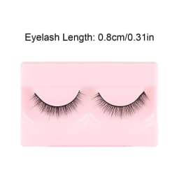 1Pair Doll Eyelashes Simulation False Lash Doll Lash For Suitable 1/3 1/4 Scale Doll Eyes Accessories DIY Toys Figurine Decor
