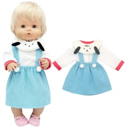 for 40cm Nenuco Doll Winter Clothes Coat Santa Claus 16 Inch Baby Doll Outfits Children Gift Toys Wears
