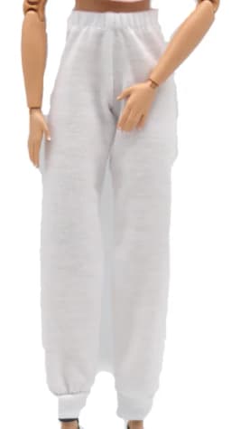 New 30cm 1/6 Doll Suspender Top and Sweatpants Set Daily Wear Accessories Clothes for Barbies Doll