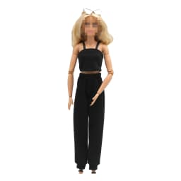 New 30cm 1/6 Doll Suspender Top and Sweatpants Set Daily Wear Accessories Clothes for Barbies Doll