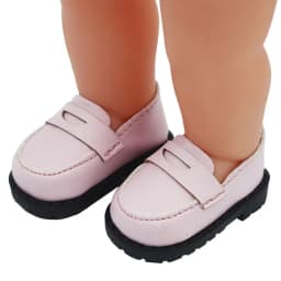 5.5*2.6cm Doll Leather Shoes Clothes Accessories For 20cm Cotton Dolls for EXO Idol Doll Casual Wear Shoes Fashion DIY Doll Toys