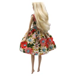 New 30cm 1/6 3 colors floral dress Daily Wear Doll Accessories Clothes for Barbies doll