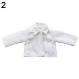 Ob11 Doll Clothes White Shirt Casual Wear T-shirt Tops Leggings For 1/12Bjd Dolls Accessories Obitsu11 Clothes Kids Toys