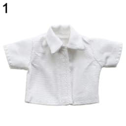 Ob11 Doll Clothes White Shirt Casual Wear T-shirt Tops Leggings For 1/12Bjd Dolls Accessories Obitsu11 Clothes Kids Toys