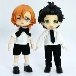 Ob11 Doll Clothes White Shirt Casual Wear T-shirt Tops Leggings For 1/12Bjd Dolls Accessories Obitsu11 Clothes Kids Toys
