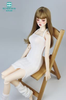 58-60cm 1/3 BJD Clothes Toy Spherical Joint Doll Accessories Fashion Knit Sling Slit Skirt