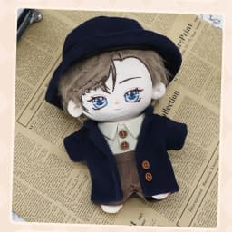 1Set 20cm Cotton Doll Windbreaker Hat Clothes Fashion Doll Overall Suit Casual Wears Suits Plush Idol Dolls Clothes Accessories