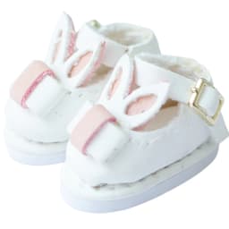 Ob11 Dolls Bunny Shoes Accessories Cute Rabbit Pink White Doll Shoes With Rabbit Ear For Ob11,Obitsu 11,Molly, Gsc,1/12 Bjd Doll