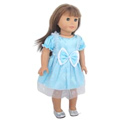 Cute Princess Doll Dress Clothes For American 18 Inch Girl Dolls Bow Skirt For 43cm Baby New Born&OG,Life Girl Doll KId's Gift