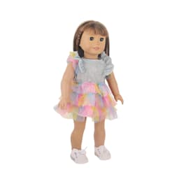 Cute Princess Doll Dress Clothes For American 18 Inch Girl Dolls Bow Skirt For 43cm Baby New Born&OG,Life Girl Doll KId's Gift