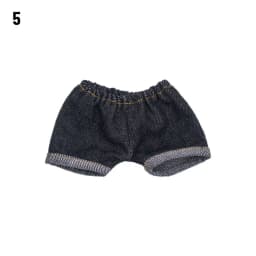 10CM Doll Clothes Fashion Tops Denim Jacket Casual Wears Jeans Pants For 1/12 Dolls Clothes Accessories Kids Toys