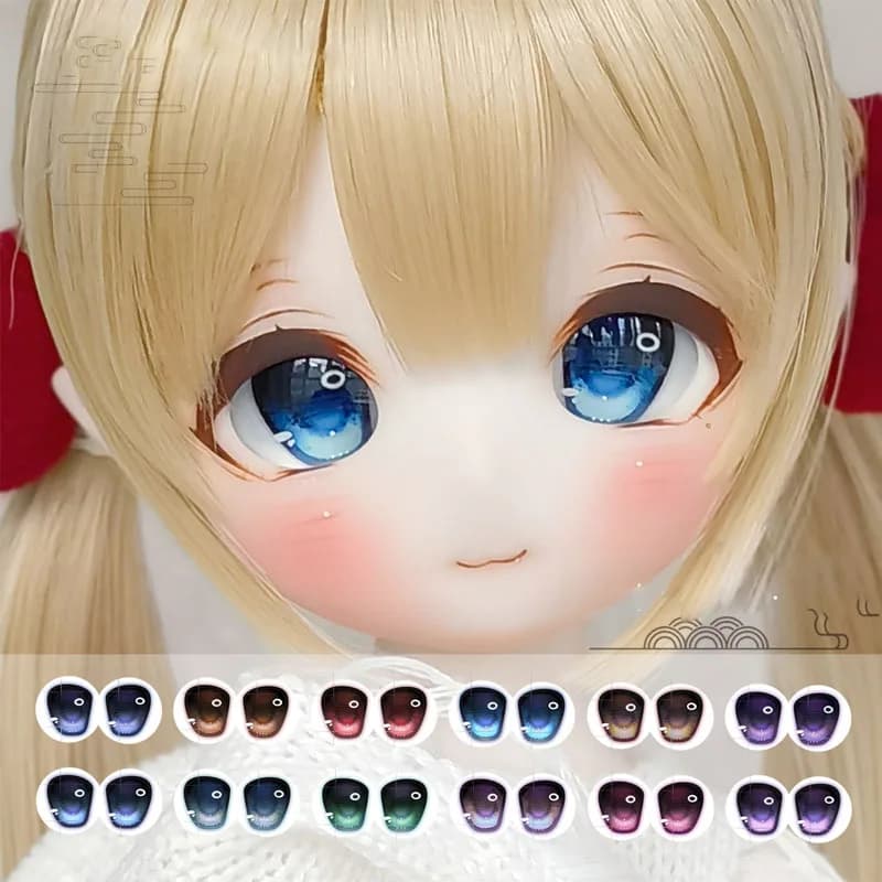 BJD eyes doll Metallic effect eyes 10mm-24mm doll acrylic eyes for 1/8 1/6 1/4 1/3 BJD SD doll accessories doll eyes