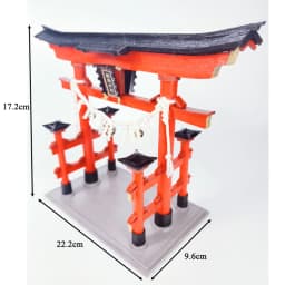 DIY Wooden Doll Houses Itsukushima Shinto Shrine Japanese Construction Miniature Building Kits with Furniture Dollhouse Gifts