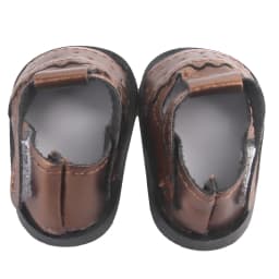 5.5cm Mini Leather Doll Shoes For 1/6 BJD 14 Inch American Doll Boots High-quality Cute Accessories For DIY,Russia Girl Doll Toy