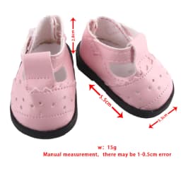 5.5cm Mini Leather Doll Shoes For 1/6 BJD 14 Inch American Doll Boots High-quality Cute Accessories For DIY,Russia Girl Doll Toy
