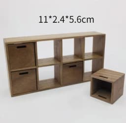 Mini Kitchen 1:6 Bjd Doll House Furniture Blythe Miniature Sink Cabinet Locker Material Table New Diy Miniature Dollhouse