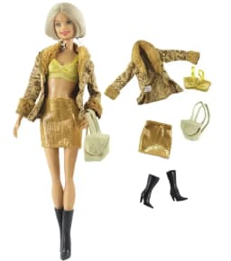 1 Set Doll Clothes 1:6 Scale Dress Outfit for 11.5 inch 30cm Doll Many Style for Choice Gifts for Girls #1