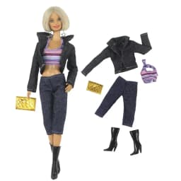 1 Set Doll Clothes 1:6 Scale Dress Outfit for 11.5 inch 30cm Doll Many Style for Choice Gifts for Girls #1