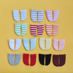 HOUZIWA 5Pairs/Lot OB11 Doll Socks 1/12 BJD Doll Accessories