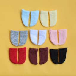HOUZIWA 5Pairs/Lot OB11 Doll Socks 1/12 BJD Doll Accessories