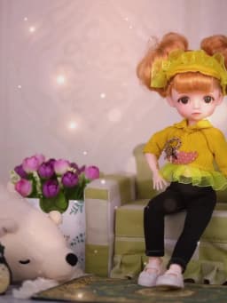 Dream Fairy 1/6 BJD Doll Trendy cute series 28cm Ball Jointed Doll Including Exquisite Clothing Headwear And Shoes Girls Gift