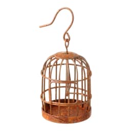 1:6 1:12 Micro Landscape Dollhouse Miniature Furniture Metal Bird Cage For Dollhouse Decor Dollhouse Birdcage Home Decoration
