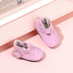 2.8*1.2cm Multicolor Doll Shoes for 1/6 Blythes Doll Mini PU Leather Sandals Toy Princess Doll Wear Shoes Doll Accessories
