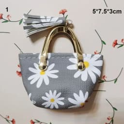 Fashion Miniature Handbag Lady Leather Purse Shoulder Bag For 1/6 BJD Dolls Outfits Accessories Dollhouse Girls Gift Toys