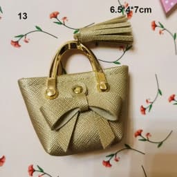 Fashion Miniature Handbag Lady Leather Purse Shoulder Bag For 1/6 BJD Dolls Outfits Accessories Dollhouse Girls Gift Toys