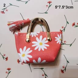 Fashion Miniature Handbag Lady Leather Purse Shoulder Bag For 1/6 BJD Dolls Outfits Accessories Dollhouse Girls Gift Toys