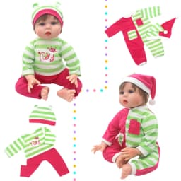 50-55cm Reborn Baby Doll Clothes Dress 22 Inch Doll Clothes Dress Skirt Toys Outfit