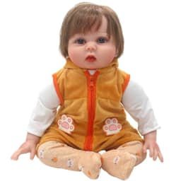 50-55cm Reborn Baby Doll Clothes Dress 22 Inch Doll Clothes Dress Skirt Toys Outfit