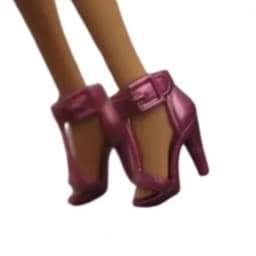 Doll shoes boots high heels flat shoes new styles purple accessories for your BB dolls BBI201013B