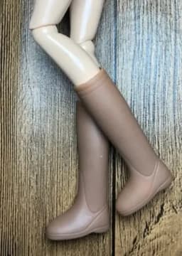 Doll shoes boots high heels flat shoes new styles purple accessories for your BB dolls BBI201013B