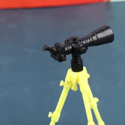 2pcs Doll Telescope Model Dollhouse Miniature Version Telescope DIY Doll Home Decor Accessories Baby Toys