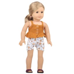 18-inch American Doll Clothes Set Disruptive Pattern Series Cactus Symble Weave Knit Fit 43 cm New Reborn Baby Dolls 1/3 Bjd Toy