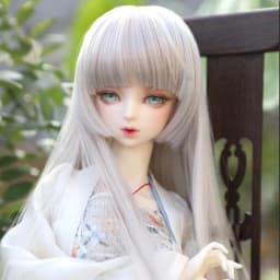 BJD doll hair wigs fashion bangs Long straight hair red black for 1/3 1/4 1/6 1/8 SD DD MSD YOSD BJD doll wig doll accessories