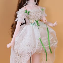 DBS Outfits For 1/3 BJD White Lace Dress Socks Pink Kimono Purple Skirt Clothes Anime Girls For SD DBS 62cm Doll