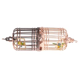 Micro Landscape Dollhouse Miniature Furniture Metal Bird Cage For Dollhouse Decor Dollhouse Birdcage Home Decoration